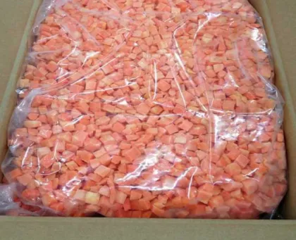 Quick Freezing IQF Carrot Diced