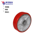 200mm Nylon Hand Pallet Truck Wheel Double Bearing