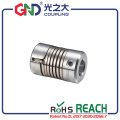 Coupler GND zinc alloy material flexible shaft couplings for micro motor and encoder coupling servo motorshaft