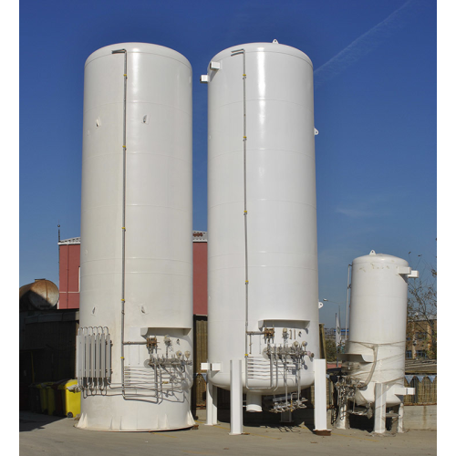 Cryogenic CO2 Tank for Liquid LNG Storage Tanks