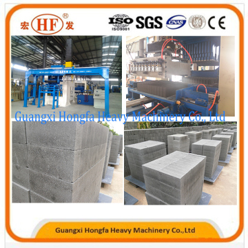 Non Vibrating Concrete Hollow Brick Making Machine