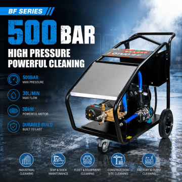 BOTUO BF Series 500 bar เครื่องฉีดน้ำแรงดันสูงอุตสาหกรรม