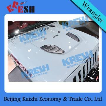 2015 hot selling engine hood cover for Wrangler JK/10th anniversary engine hood cover for Wrangler JK