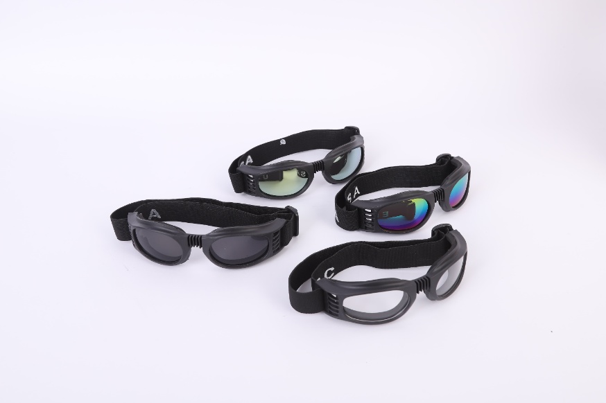 Foldable Frame Elastic Band Strap Goggles Glasses