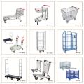 Warehouse Logistics Metal Platform Trolley