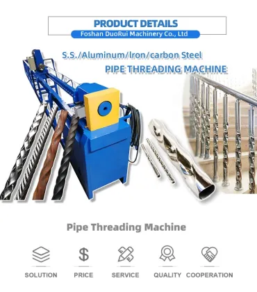 Pipe Threading Machine: Decorative Pipe Tube Twisting Machine