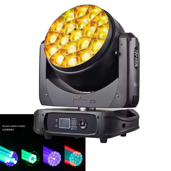 Disco Stage Lights: 19x40W RGBW 4in1 Moving Head Light Set