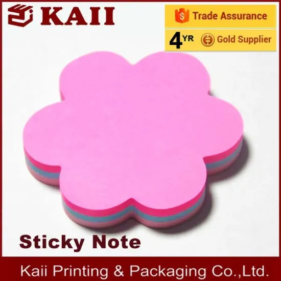 Fashion simple OEM memo cube factory in China follower shape with high quality and fast delivery