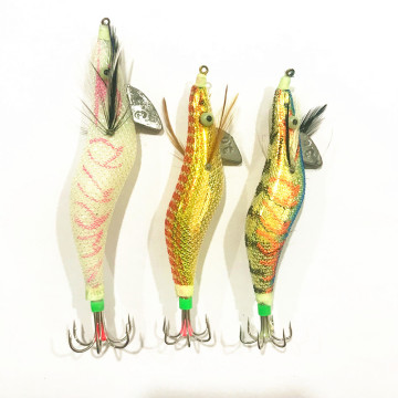 Hot Selling Spinning Squid Jigs Lead Fishing Lures Multi-Jointed Hard Bait Lure Set
