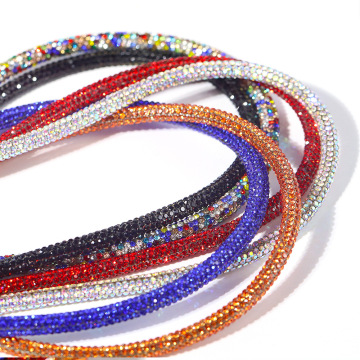 Shimmering Rhinestone Chain and Rope Trim for Shoes: Enhance Your Footwear with Sparkling Diamond Rhinestones