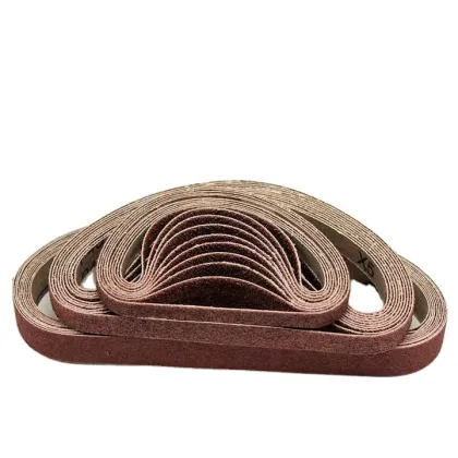 3M Aluminum Oxide Sanding Belts for Wood, Marble, and Metal