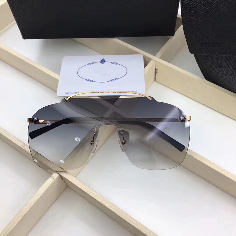 Rimless Sunglasses Mens