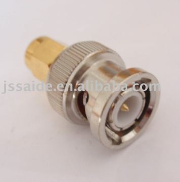 BNC-SMA-JJ male adapter connector