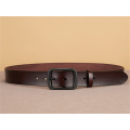 Elegant Business Cowhide Pin Buckle Men's Belt