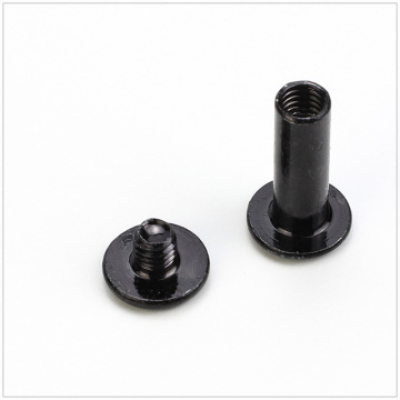 OEM M3 Slotted Black Chicago Book Screw Binding Screws