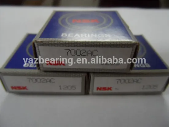 NSK 7002 AC angular contact ball bearings