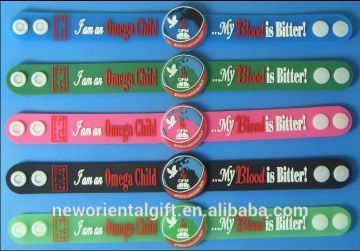 silicone interchangeable kids slap band watches