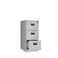 Archivador de 3 cajones vertical de metal con almacenamiento Foolscap