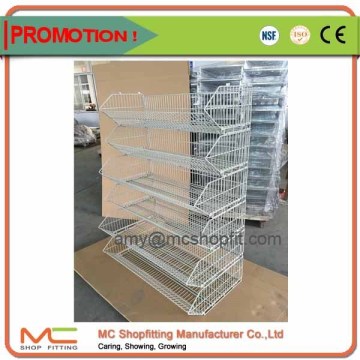 Supermarket Wire Promotional Cage