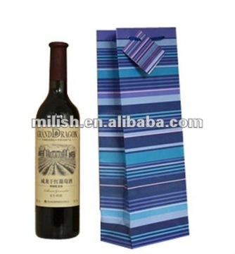 Elegant plastic wine bag with high quality