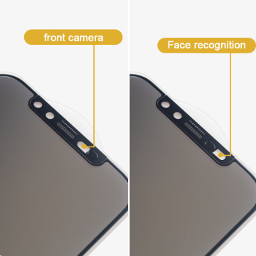 G28-01P Privacy Film Screen Screen Protector لـ iPhone 12 ، 13 ، 14 مع واقي الكاميرا