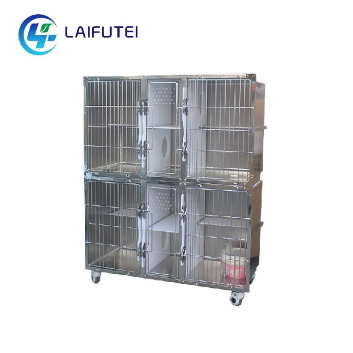 Клетка домашнего животного клетки из нержавеющей стали клетки для питомца
