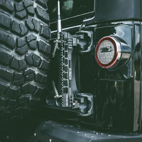 Aluminum Flagpole Holder for Jeep Wrangler JK (2007-2017) Offroad Accessories