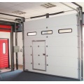 Exterior Safety Metal Rolling Sectional Overhead Garage Door