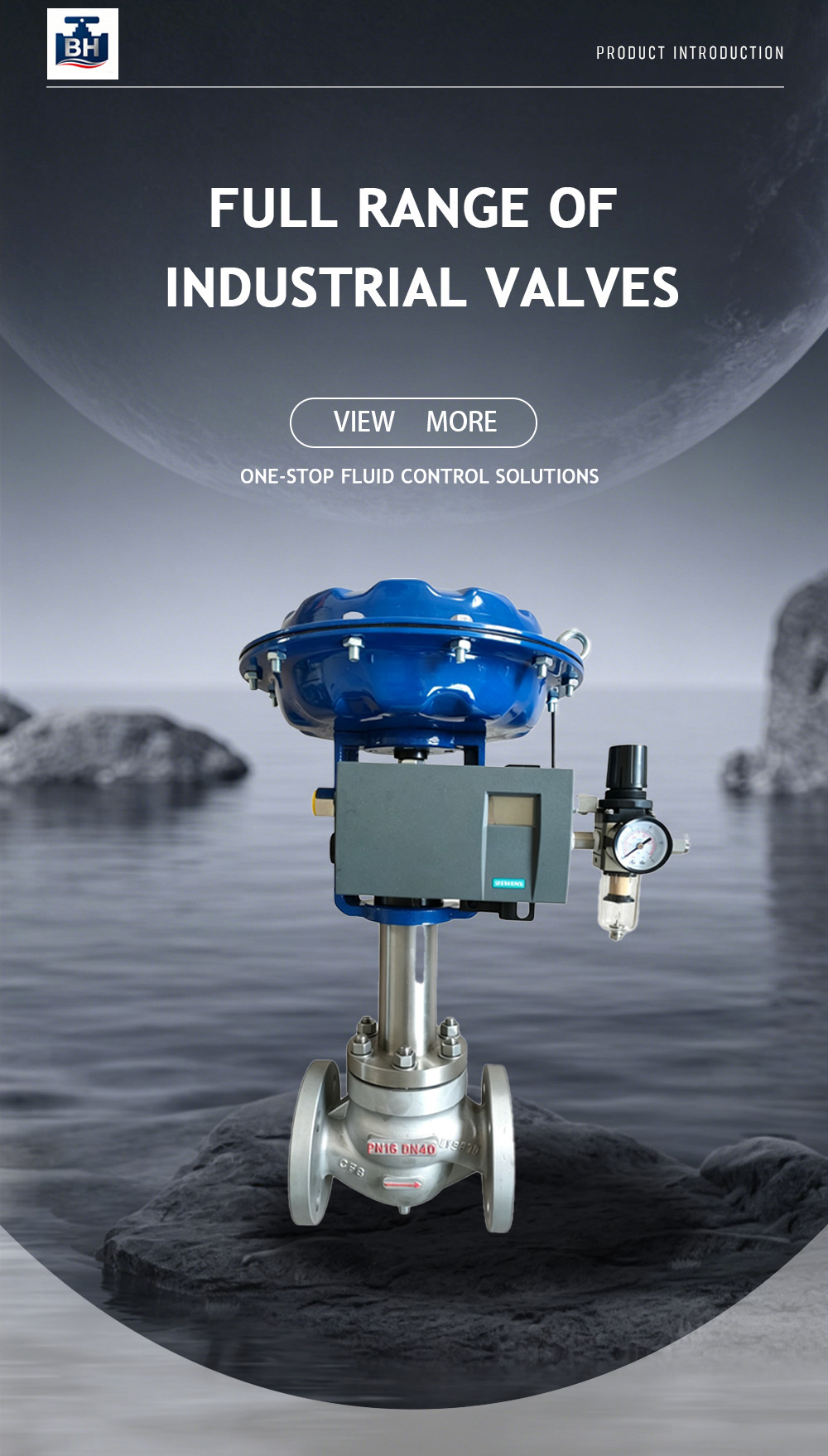 7.Pneumatic Diaphragm Single-seat Control Valve 00