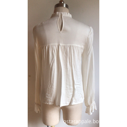 Fashionable Turn-Down Collar Button Tops