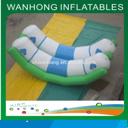 Top quality inflatable playground seesaw, inflatable seesaw for sale