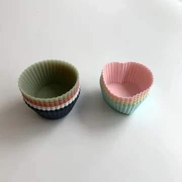 Silicone Muffin, Cupcake, Mousse Cake, and Cup Baking Pan Set
