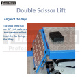 Low Profile Double Scissors Lift with Extention