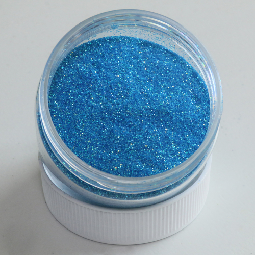 50g Color 13 Light Blue Glitter Powder Pigment Sequins Powder,Art Decoration for Furniture Art Painting Nail Art Toy Pens