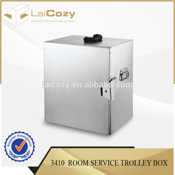 Hotel room service trolley box hot box with electrical heating