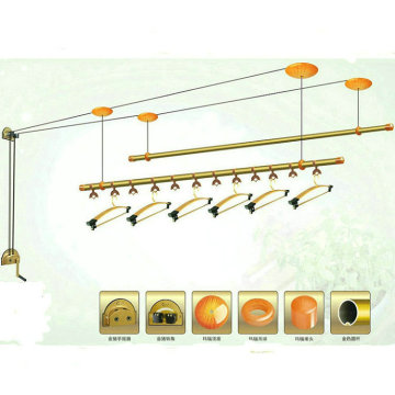 Ceiling Mounted Manual Lifting Clothes Drying Rack