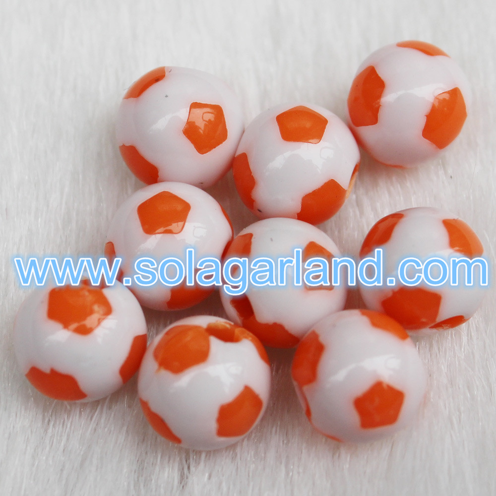 8MM Football Shaped Beads