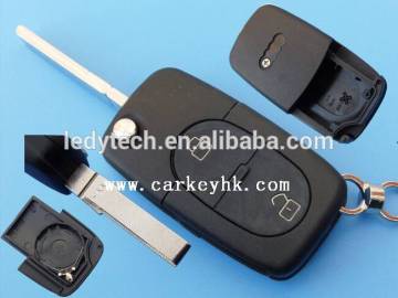 Sales Promotion Auto key blank cover 2 buttons remote key shell 2032 battery (round button)