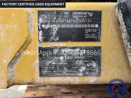 2021 Certified Caterpillar Used Cat 306 Excavator