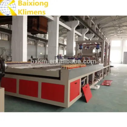 Plastic Product Making Machinery PVC Windows Profile Extrusion Line