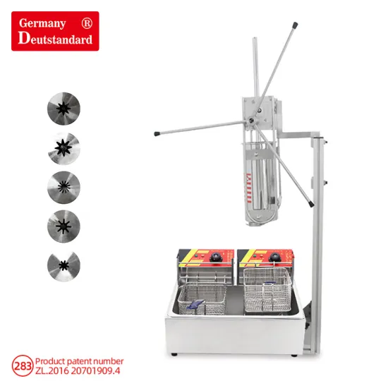 Newest Spanish Churros Making Machine 5L Manual