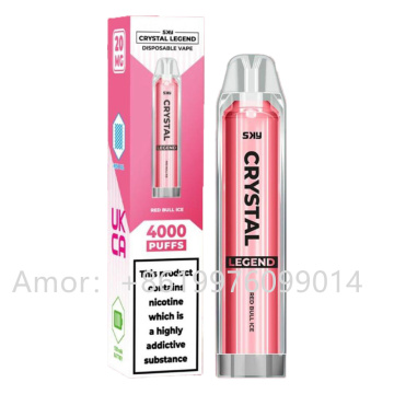 Crystal Legend 4000 Puff Disposable Vape -Ousida Vape