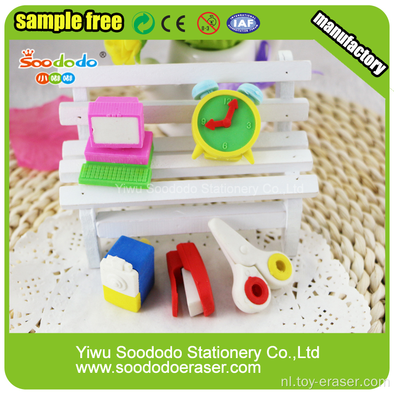 School Type Eraser, Mini 3d gum product