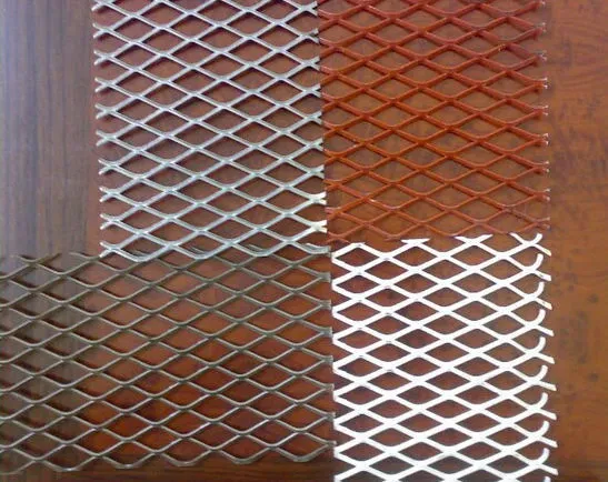 Maintenance Equipments Middle Expanded Metal Wire Mesh With Low Carbon