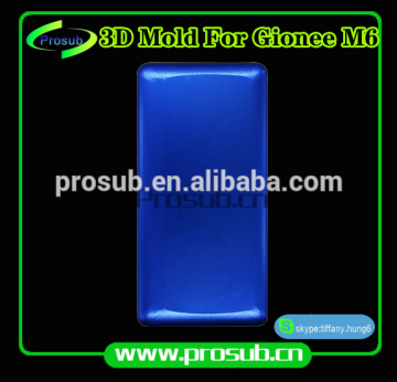 3D sublimation mobile phone case cover aluminum injection mould for Prosub-Gionee M6