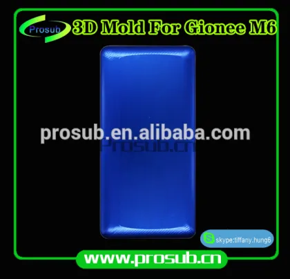 3D sublimation mobile phone case cover aluminum injection mould for Prosub-Gionee M6