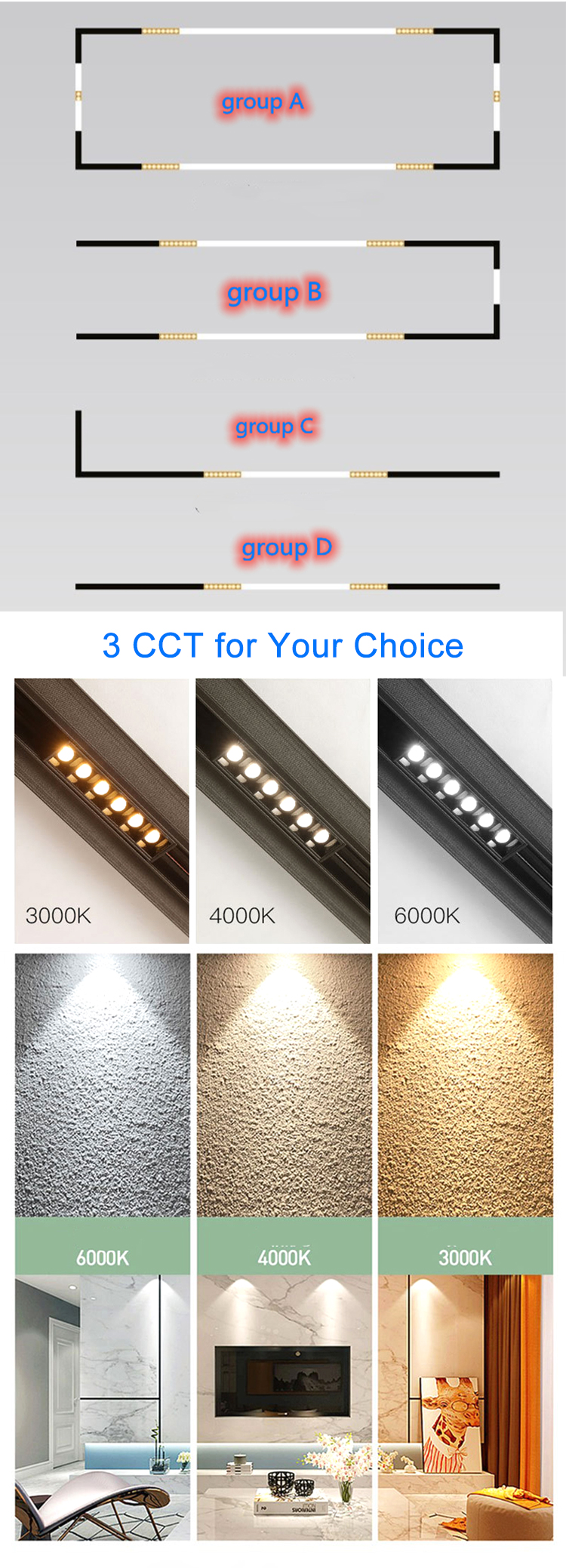 magnetic track light CCT 10 