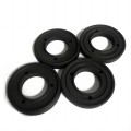 Gasket Flat Carbon Flat Carbon Black Ptfe เสริม