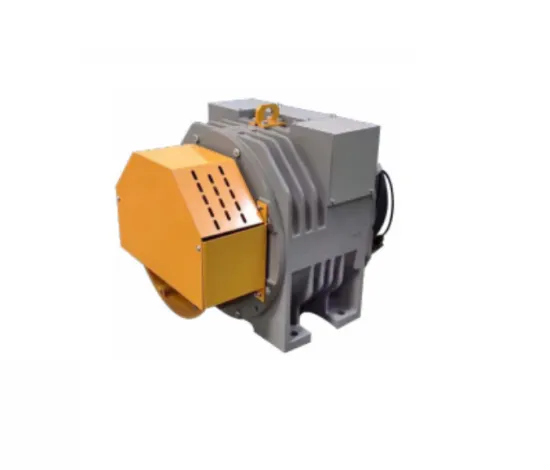 Gearless Permanent Magnet Synchronous Traction Machine