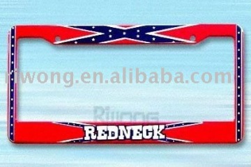 2011 newest decoration license plate frame